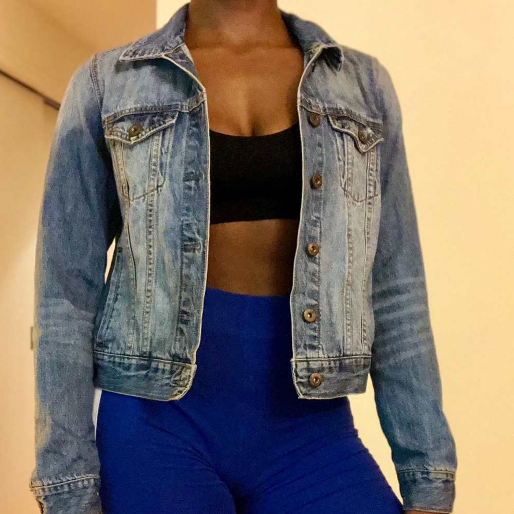 Denim Faded Jacket